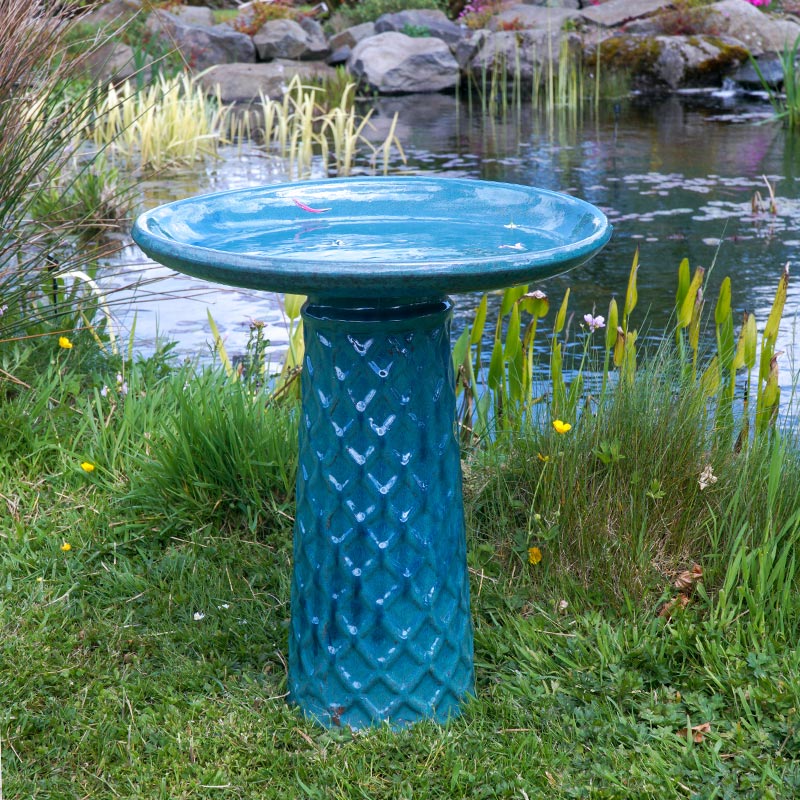 Mims Pottery Bird Baths