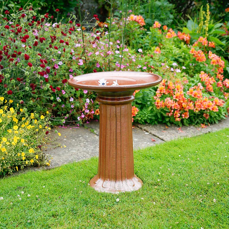 Mims Outdoor Garden Birdbath